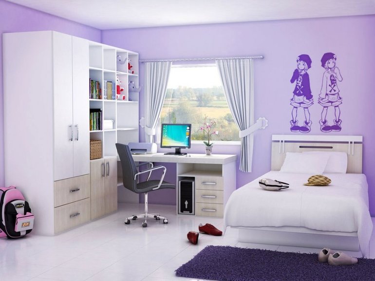  camere moderne per ragazze adolescenti