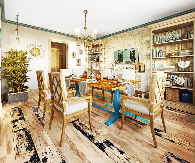Eclecticism sa interior