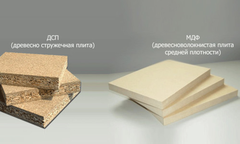 MDF nebo dřevotříska