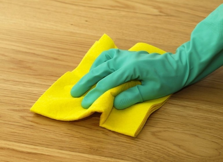 Hvordan tørke jod fra linoleum
