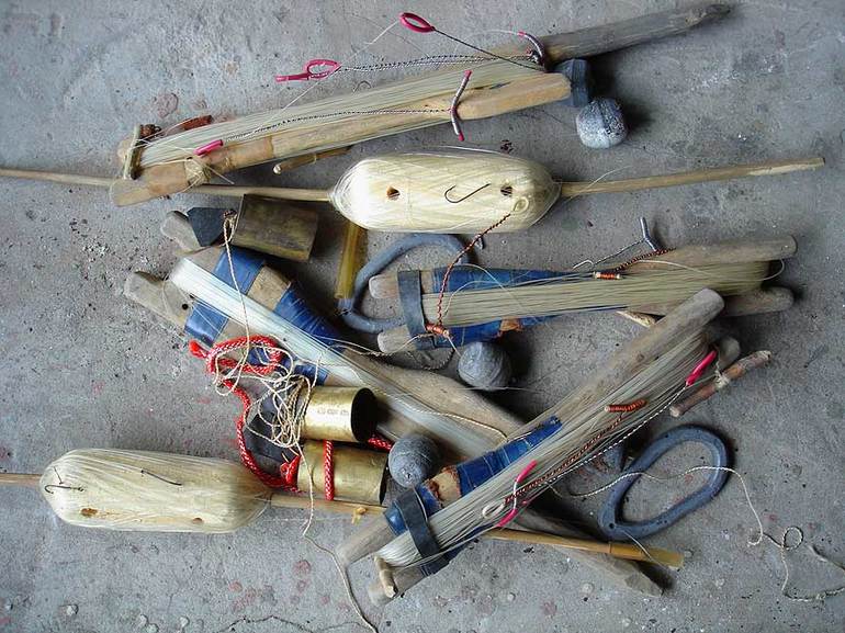 DIY rybářské potřeby