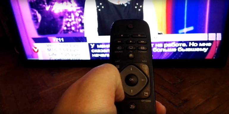 Digitální a kabelové kanály na televizoru Philips